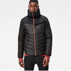 G-Star Raw Attacc Hooded men’s jacket - men’s S - black and grey